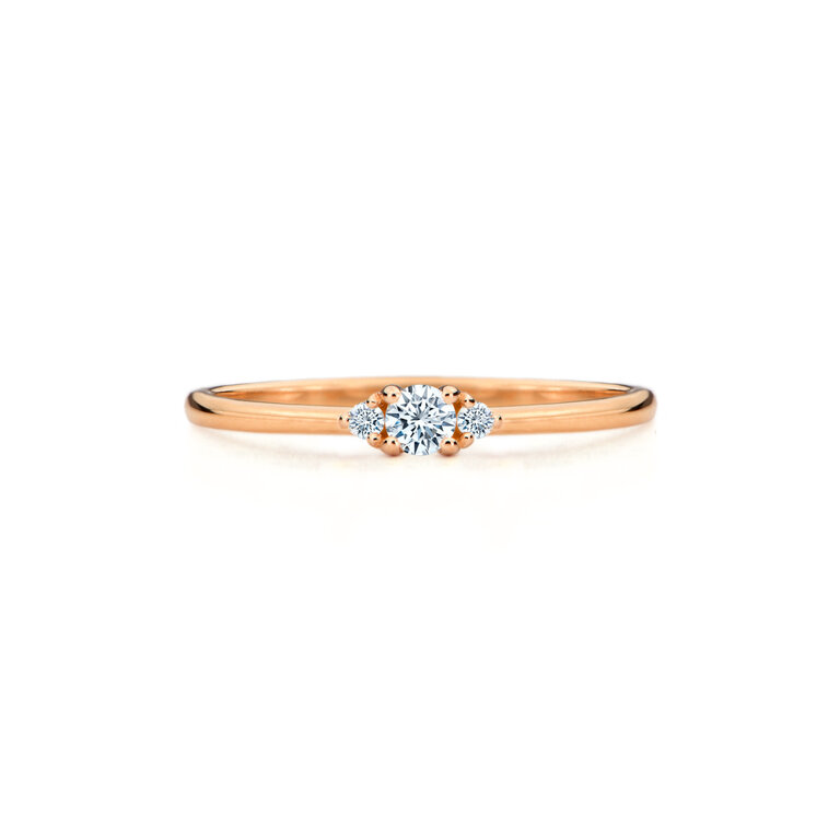 Joaillerie St-Onge BAGUE 18K/R DIA .11 CT VS F-