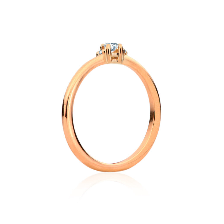 Joaillerie St-Onge BAGUE 18K/R DIA .11 CT VS F-