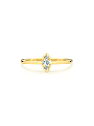 Joaillerie St-Onge BAGUE 18K/J DIA .10CT VS-F N Joaillerie St-Onge BAGUE 18K/J DIA .10CT VS-F N