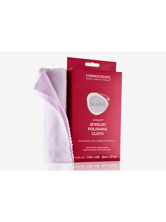 Connoisseur Chiffon de polissage pour bijoux en argent Connoisseur Chiffon de polissage pour bijoux en argent