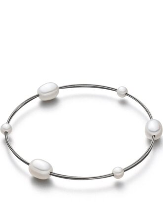Penelope Bracelet acier et perle Penelope Bracelet acier et perle