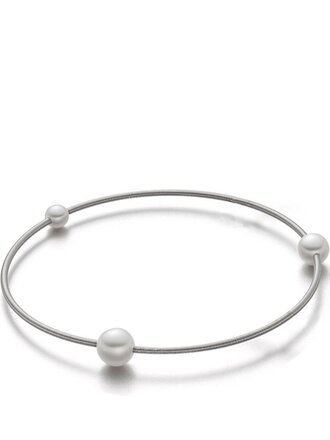 Penelope Bracelet acier et perle Penelope Bracelet acier et perle