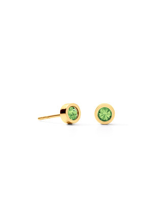 Coeur de Lion Boucles d'oreilles acier Cristal vert Coeur de Lion Boucles d'oreilles acier Cristal vert