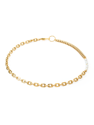 Coeur de Lion Collier blanc or Coeur de Lion Collier blanc or