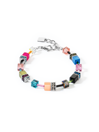 Coeur de Lion Bracelet acier cristal de Swarovski