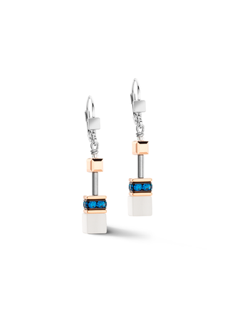 Coeur de Lion Boucles d'oreilles Capri Blau