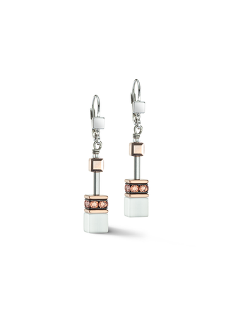 Coeur de Lion Boucles d'oreilles cognac