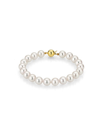 Penelope Bracelet  14KJ Akoya 8-8.5mm Penelope Bracelet  14KJ Akoya 8-8.5mm