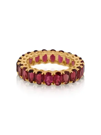 Trésor Bague Ovale Tourmaline Rose en Or Jaune 18kt Trésor Bague Ovale Tourmaline Rose en Or Jaune 18kt