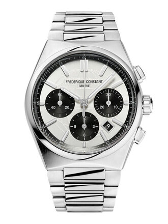 Frederique Constant Highlife 41 mm chronograph automatique en acier inoxydable Frederique Constant Highlife 41 mm chronograph automatique en acier inoxydable