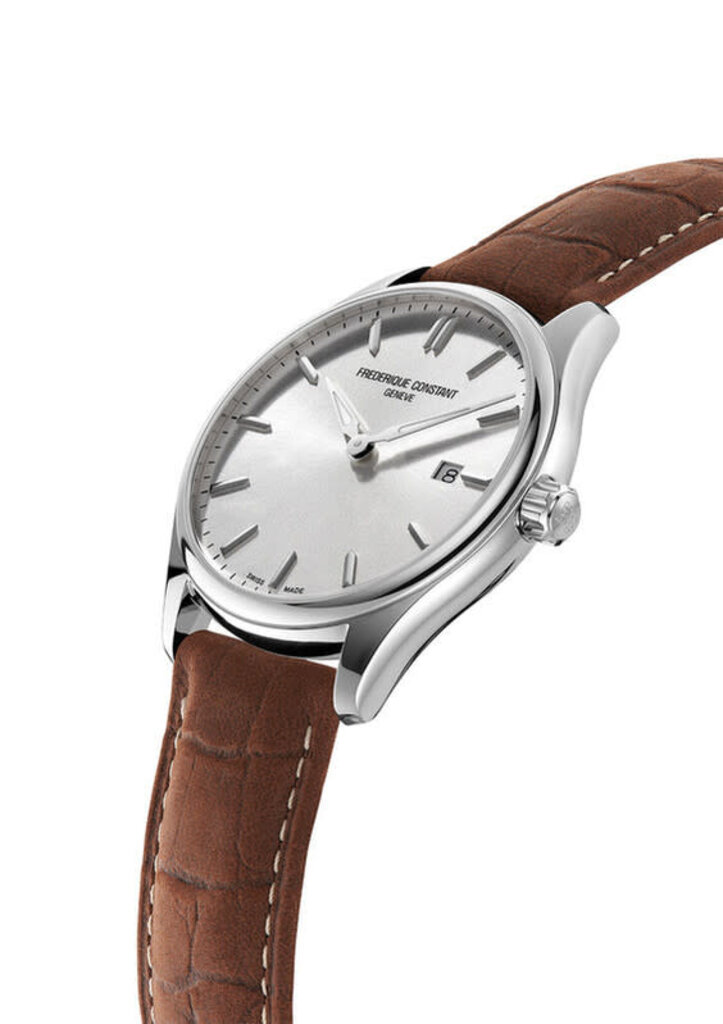 Frederique Constant Classics 40 mm quartz en acier inoxydable