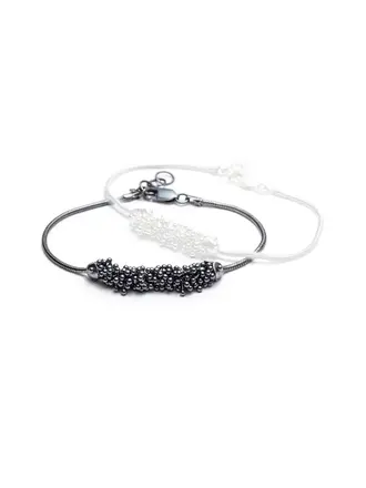 Michaud Michaud Bracelet ShikShok Lichen en argent Michaud Michaud Bracelet ShikShok Lichen en argent