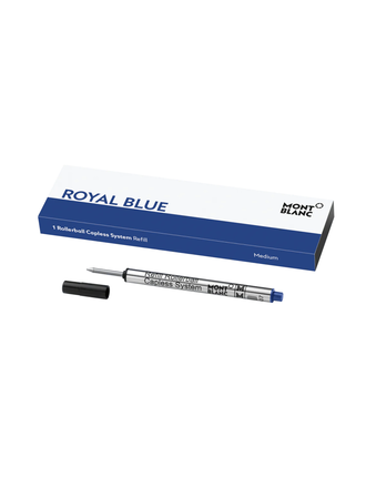 MONTBLANC 1 RECHARGE POUR ROLLERBALL SANS CAPUCHON (M) ROYAL BLUE MONTBLANC 1 RECHARGE POUR ROLLERBALL SANS CAPUCHON (M) ROYAL BLUE