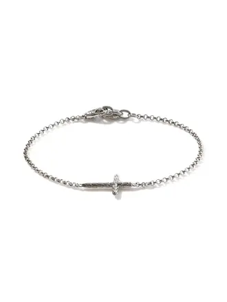 John Hardy Bracelet Croix, Argent Sterling John Hardy Bracelet Croix, Argent Sterling