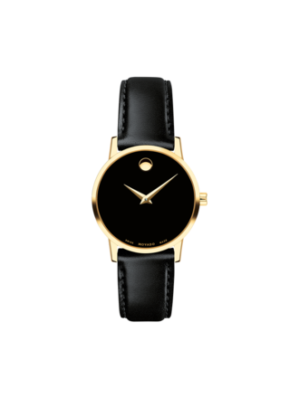 Movado Movado Museum PVD cuir noir