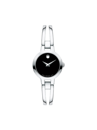 Movado Movado Amoro acier fond noir