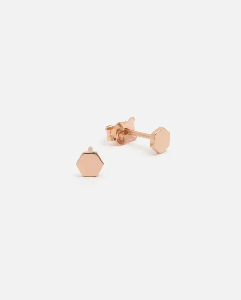 Myel Boucles d'oreilles 14K ROSE   MYEL