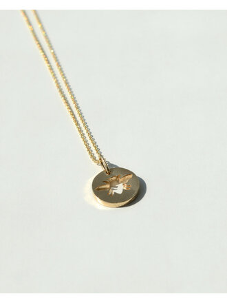 Myel Collier 14K JAUNE 16"