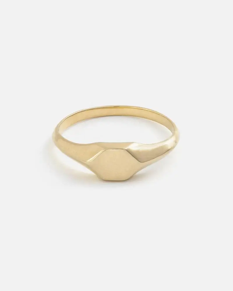 BAGUE 14K JAUNE MYEL