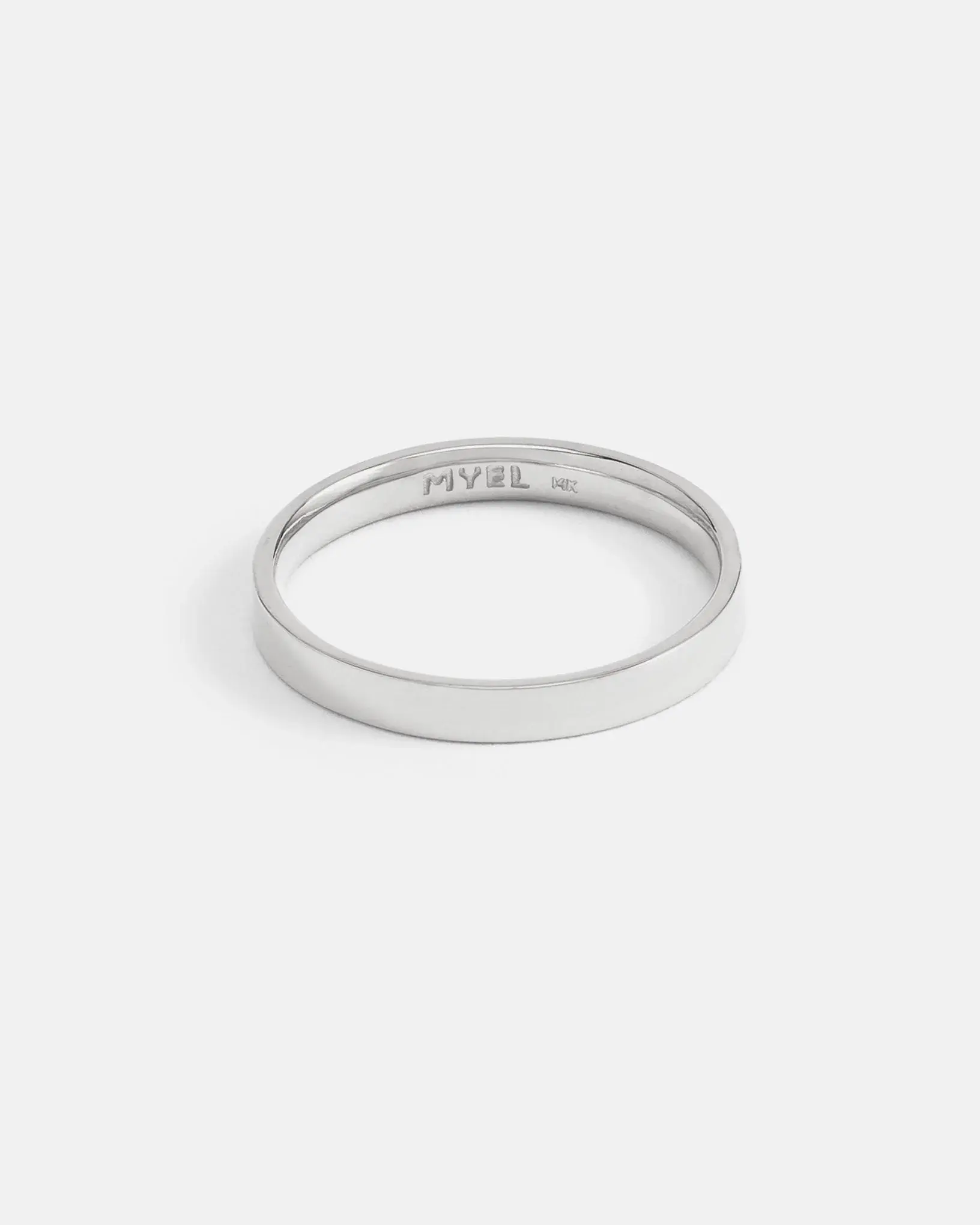 JONC 14K BLANC MYEL.