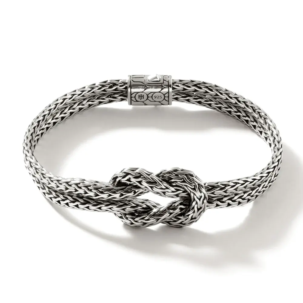 Bracelet Love Knot Classic Chain en argent