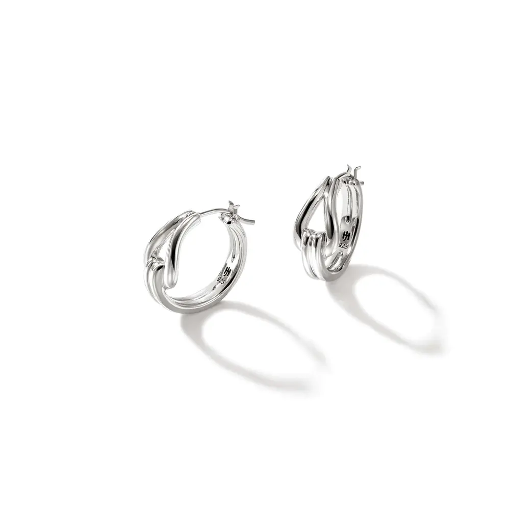 Boucles d'oreilles Anneau Arg Surf