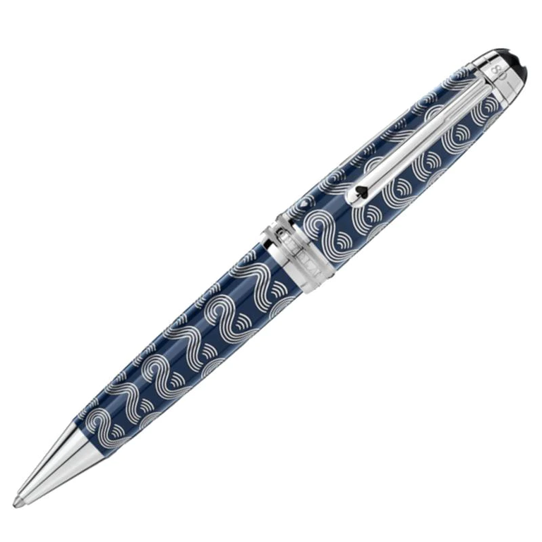 MONTBLANC STYLO BILLE MEISTERSTÜCK AROUND THE WORLD IN 80 DAYS SOLITAIRE MIDSIZE