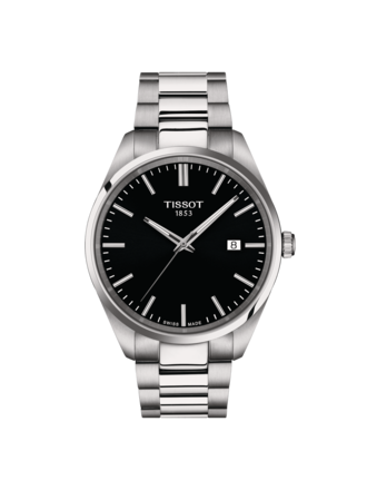 Tissot Tissot PR 100 acier fond noir Tissot Tissot PR 100 acier fond noir