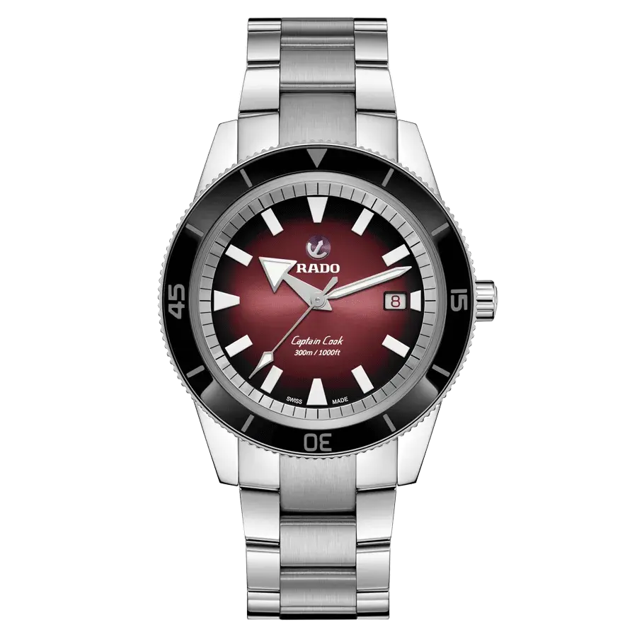 Rado Capitaine Cook Auto 42mm Rouge
