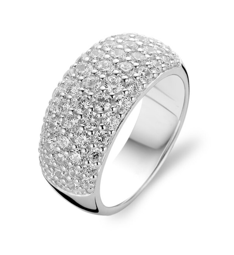 Ti Sento Milano BAGUE ARGENT CZ BLANC