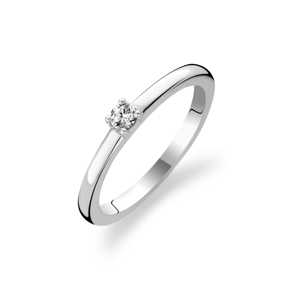 Bague arg CZ gr6