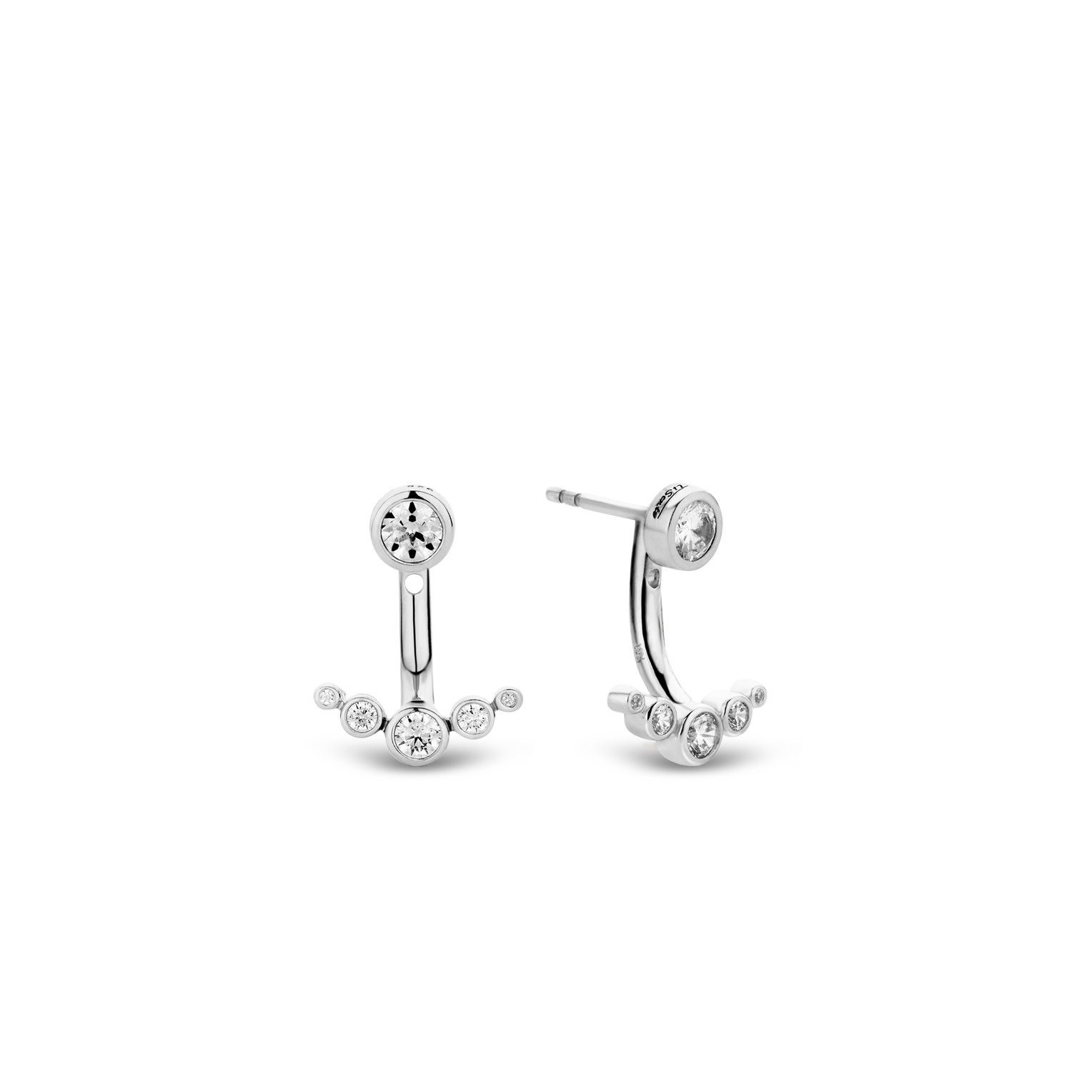 Ti Sento Milano Boucles d'oreilles arg CZ
