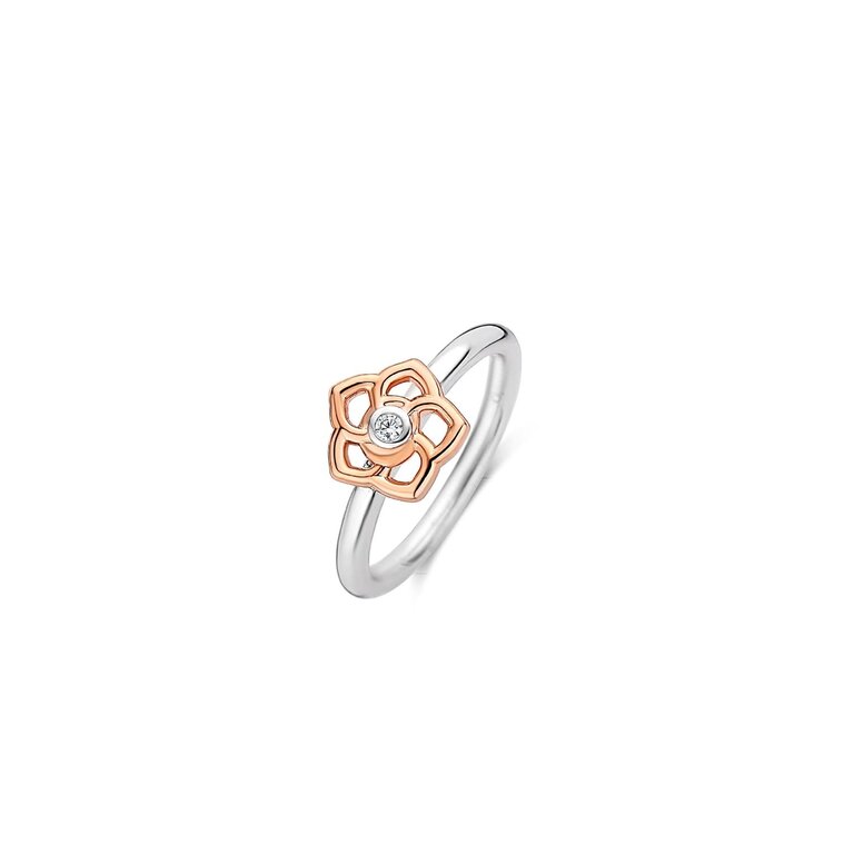 Ti Sento Milano BAGUE ARGENT DEUX TONS.