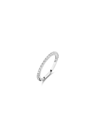 Ti Sento Milano Bague Semi-É Zircon