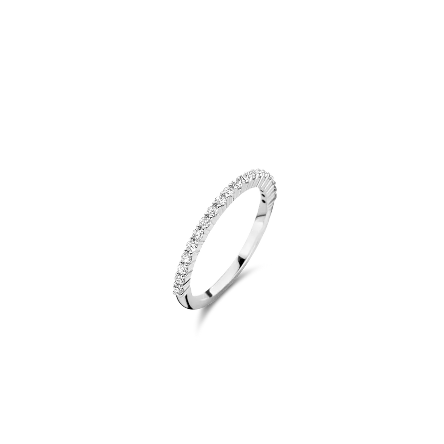 Ti Sento Milano Bague Semi-É Zircon