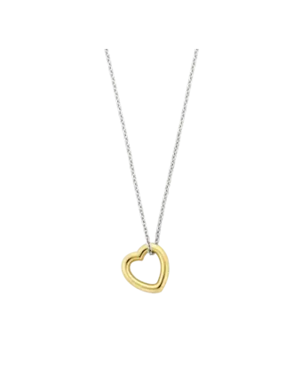 Ti Sento Milano Collier Argent Coeur 42cm