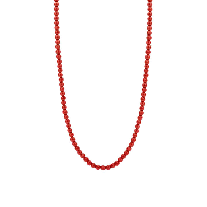 Ti Sento Milano Collier rouge corail