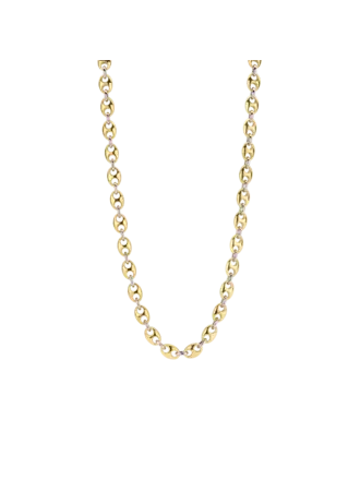 Ti Sento Milano Chaîne mailles grain de café 42cm