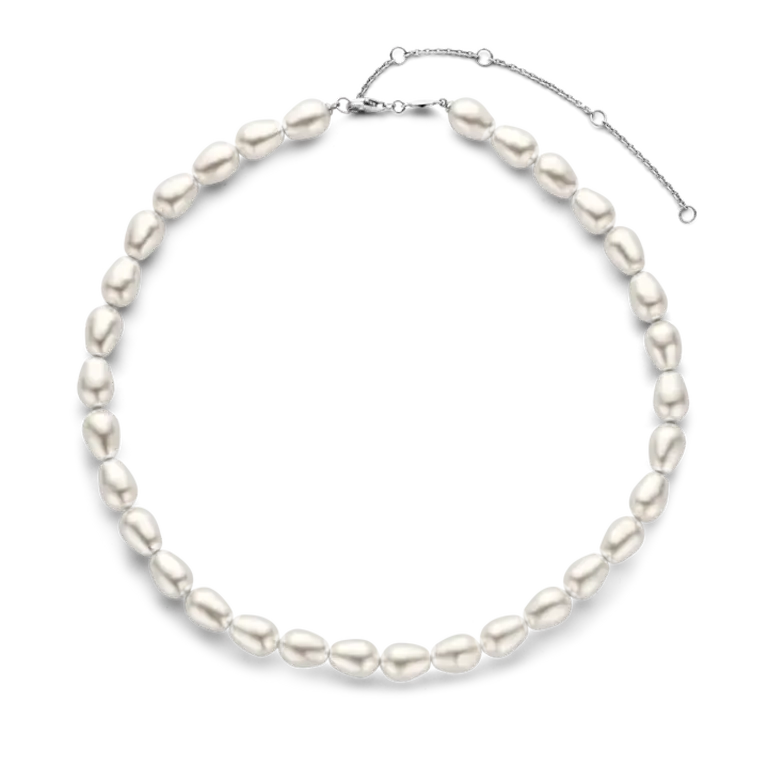 Ti Sento Milano Collier perles blanches