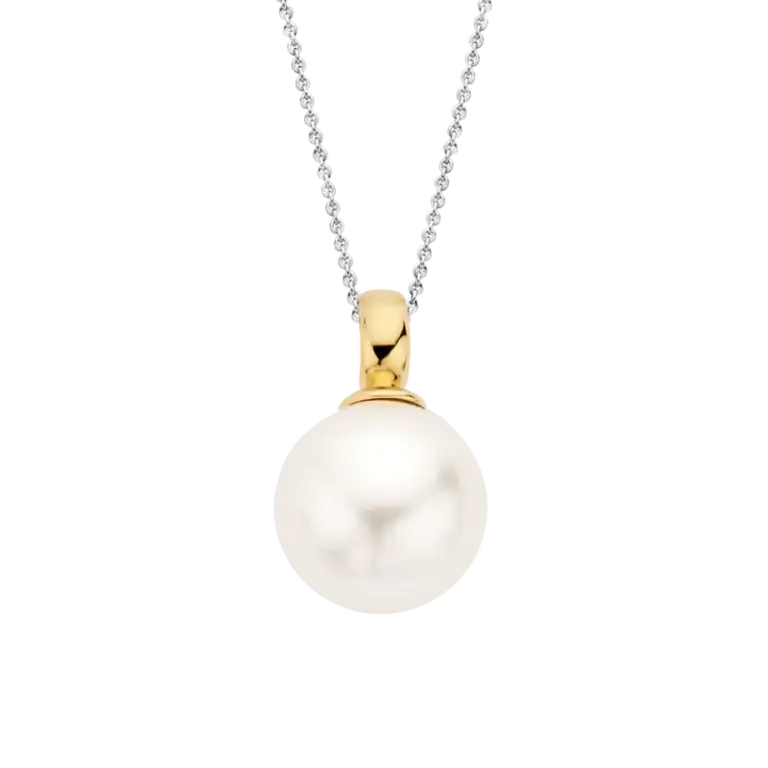 Ti Sento Milano Pendentif en argent plaqué or
