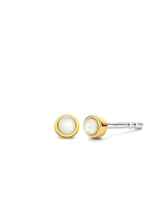 Ti Sento Milano Boucles d'oreilles Billes de nacre plaqué Ti Sento Milano Boucles d'oreilles Billes de nacre plaqué