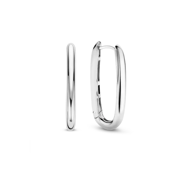 Ti Sento Milano Boucles d'oreilles Anneaux Argent