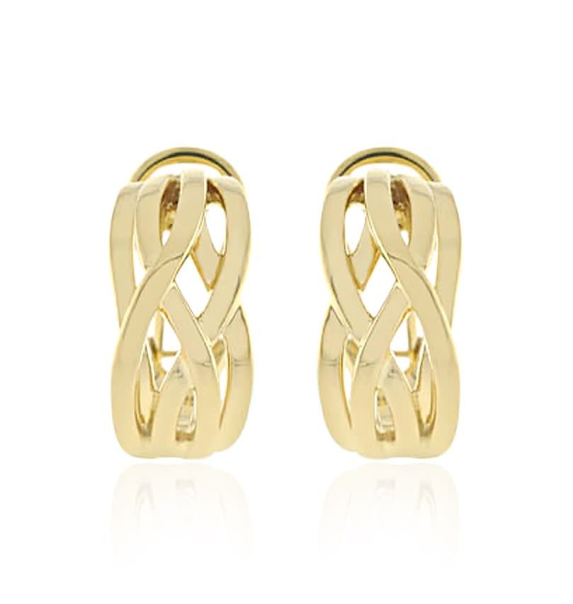 BOUCLE OREILLE 18K J