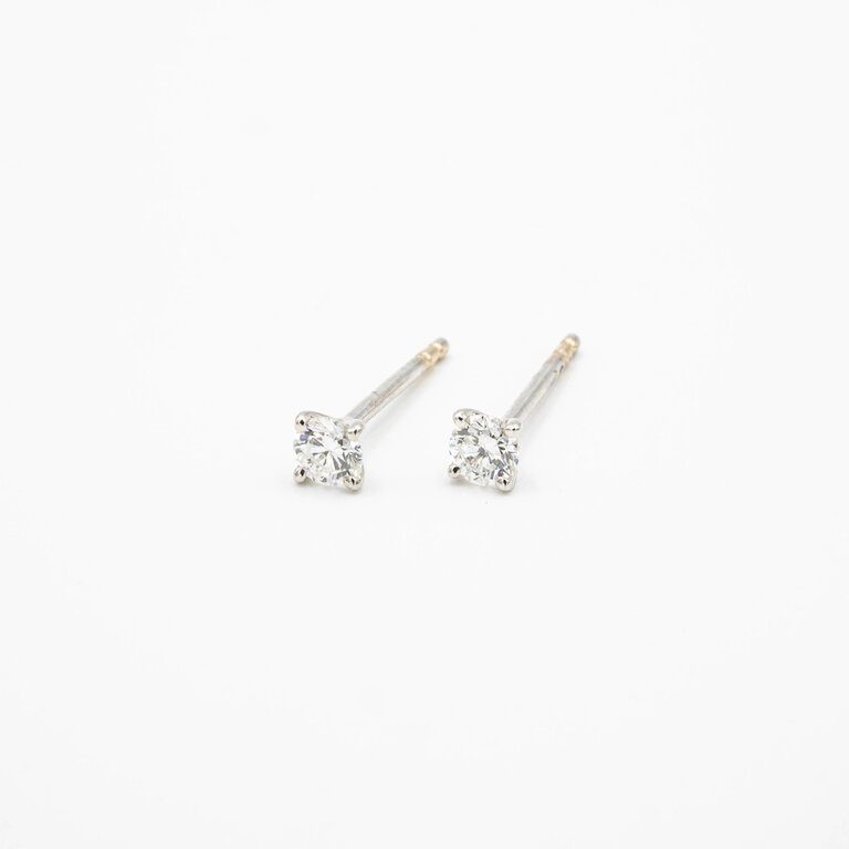 Penelope Boucles d'oreillesUCLES 14K/B DIA 2=.20 SI-GH