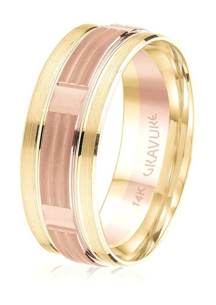 Penelope JONC 14K ROSE & JAUNE