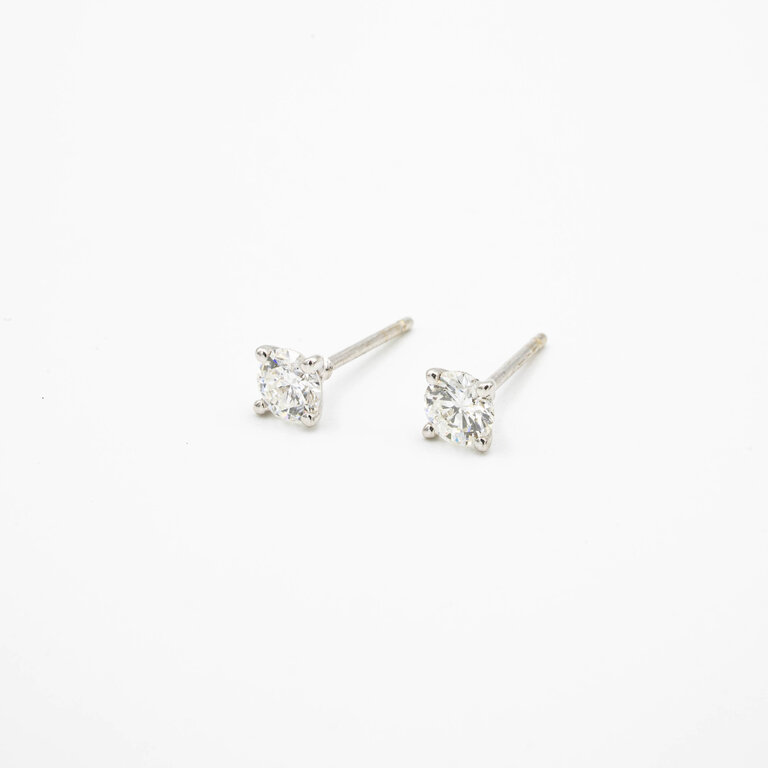 Penelope Boucles d'oreilles 14K B DIA 2=.40 SI GH