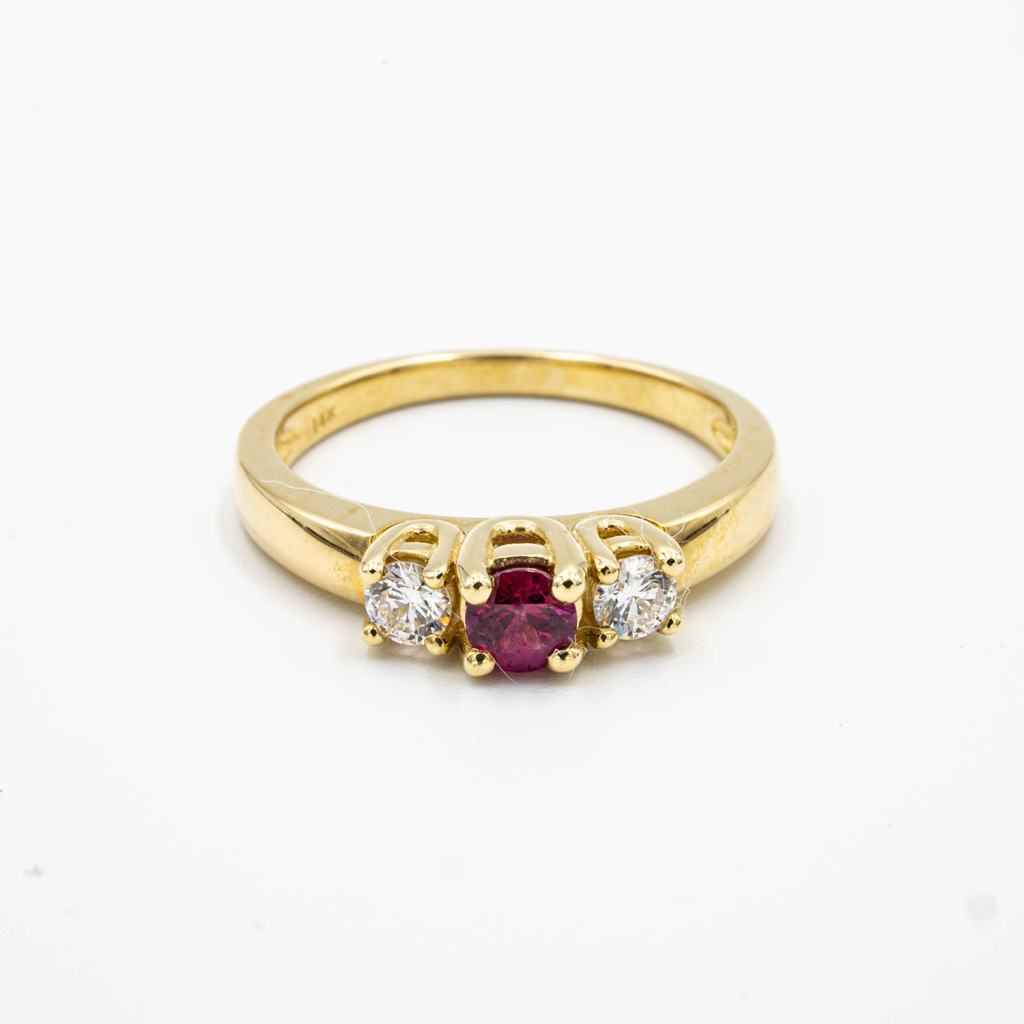 BAGUE 14KJ DIA 2=.19 SIGH R