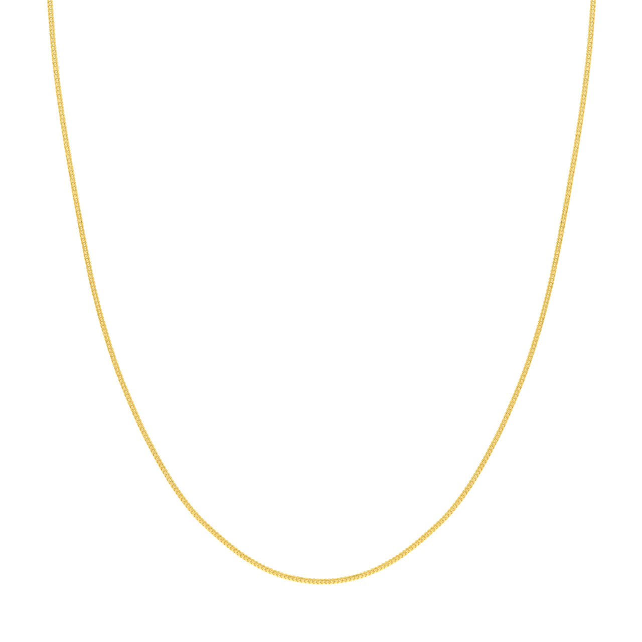 Chaine 14KJ Franco 1mm