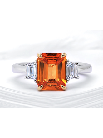 Penelope Bag 18K Gre Nat Orange 1.94ct dia .40ct gr 6.5 Penelope Bag 18K Gre Nat Orange 1.94ct dia .40ct gr 6.5