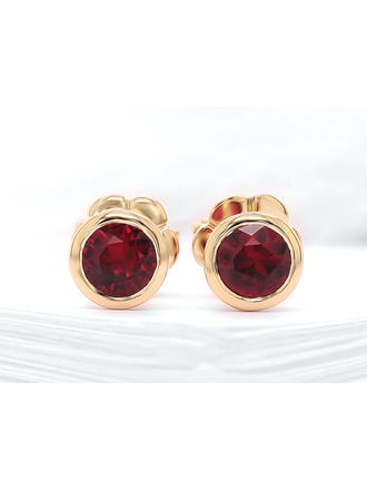 Penelope Boucles d'oreilles Rubis 18kJ 2x=0.90 ct Penelope Boucles d'oreilles Rubis 18kJ 2x=0.90 ct
